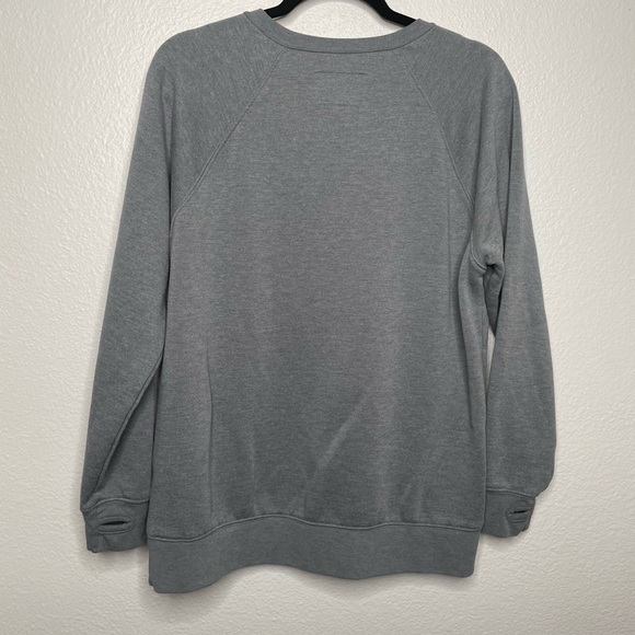 Gray State Of Mine Texas Sweater Pullover Women’s Large GUC - Picture 3 of 3